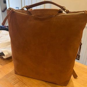 Mark and Graham Suede Backpack -NWOT